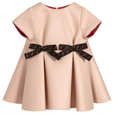 pink fendi dress kids|fendi raincoat child.